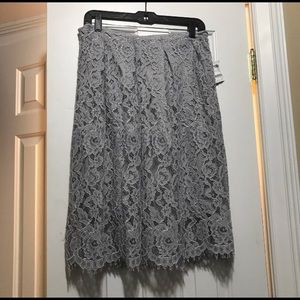 Charlotte Russe Modest Lace Skirt
